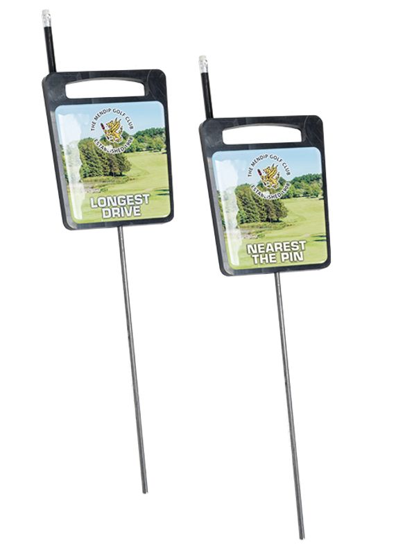 Longest Drive/Neares Pin markører(6 Pack)