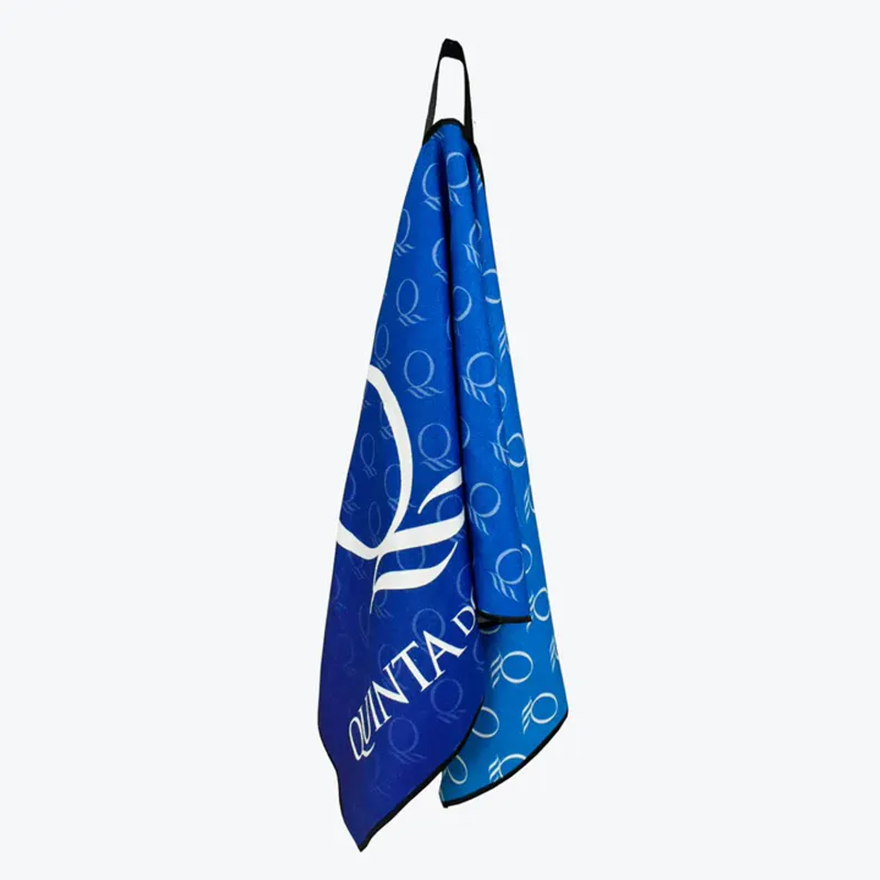 Asbri Waffle Microfiber Printed Caddy håndkle