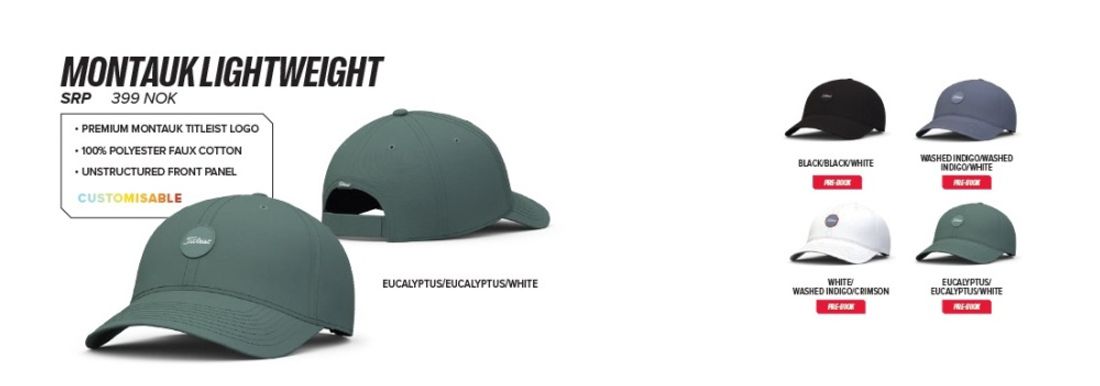 Titleist Montauk Lightweight Caps