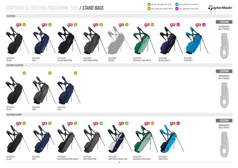 TaylorMade Pro Bærebag
