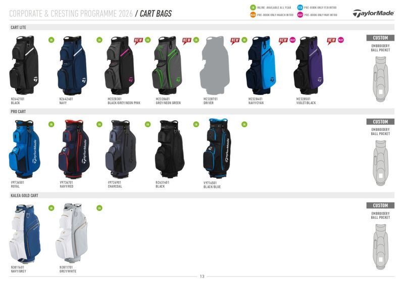 TaylorMade Kalea Trallebag