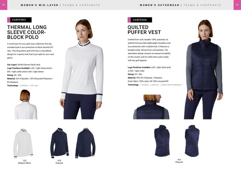 Callaway Quilted  Puffer Vest