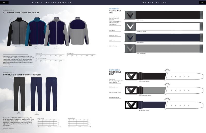 Callaway Stormlite III WaterProof regnjakke
